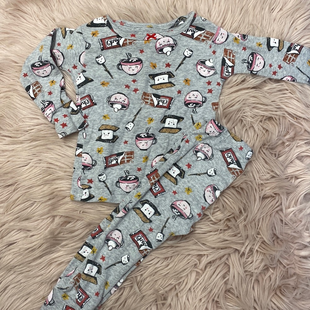 S’mores & Hot chocolate Two piece Pajama
